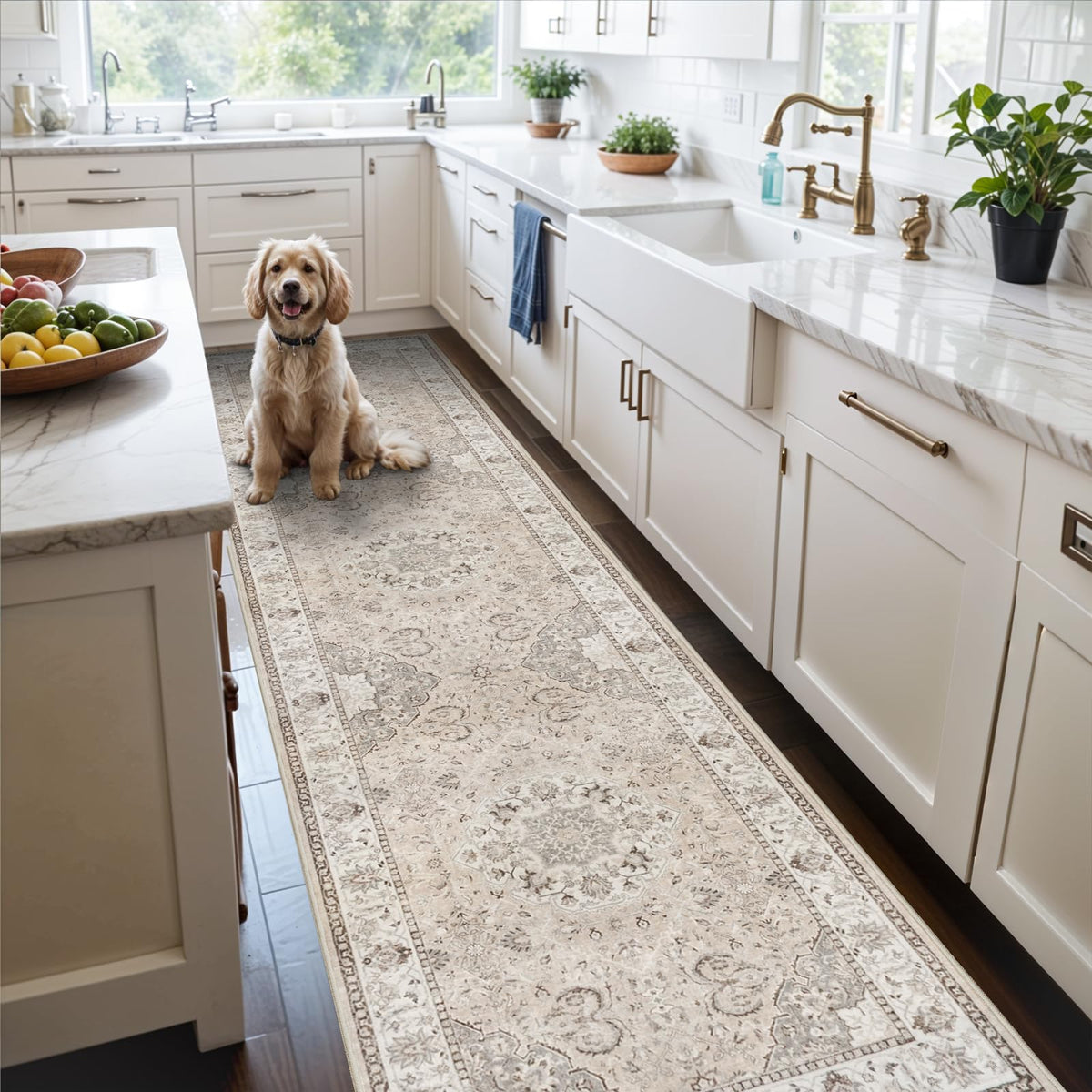 Washable 3x12 Hallway Runner Rug