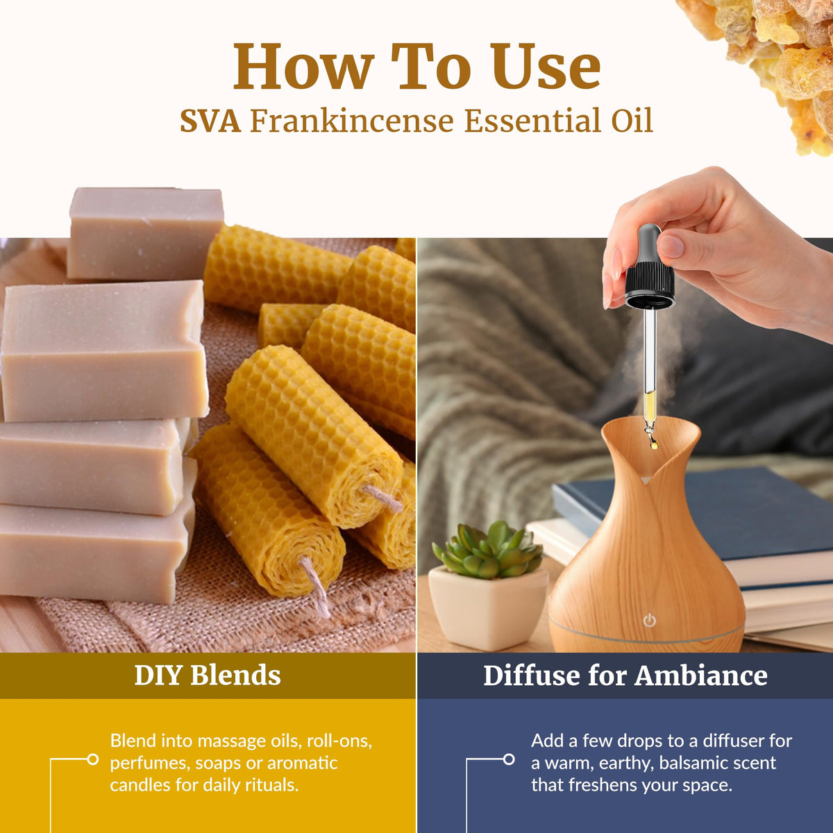 SVA Organic Frankincense Essential Oil (16 Fl Oz)
