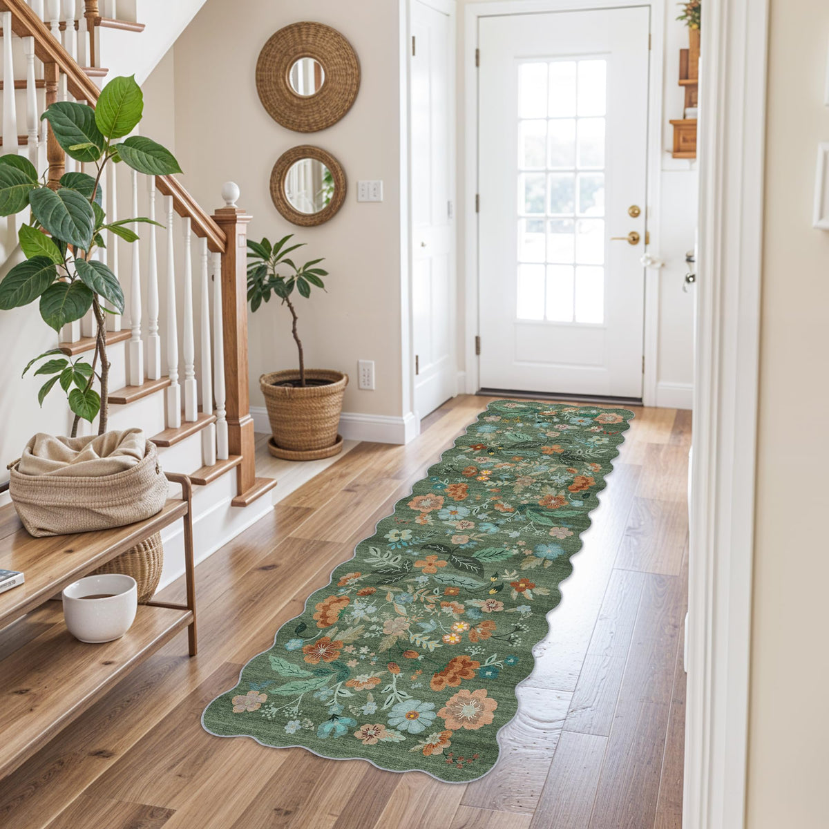 Washable 2x6 Runner Rug for Entryway (12 Sq Ft)