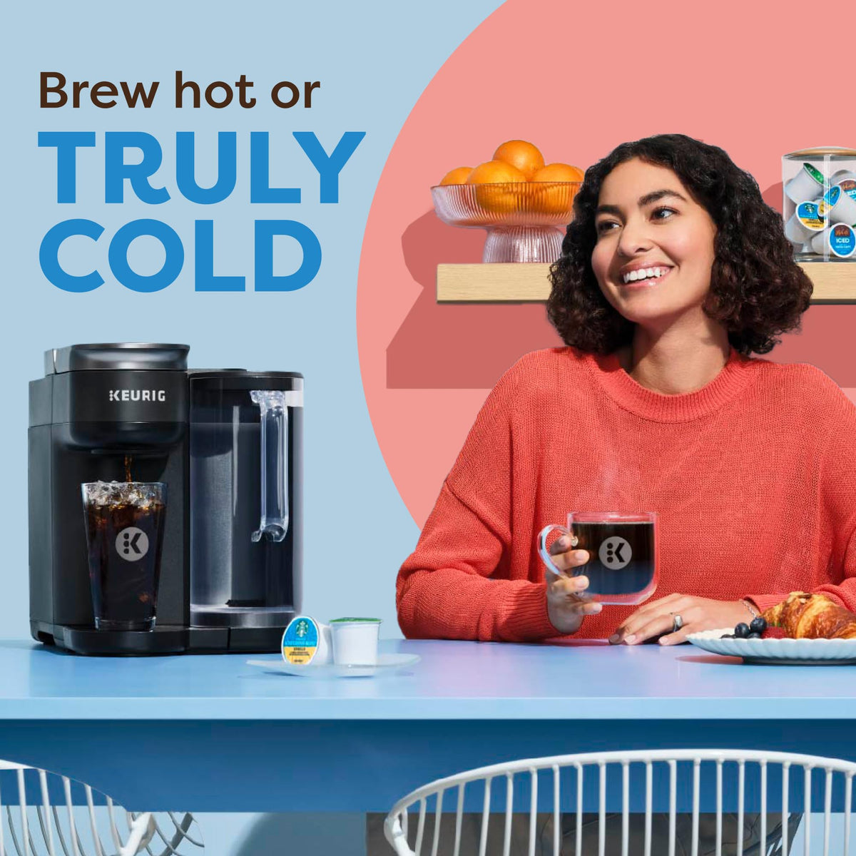 K Brew+Chill Iced or Hot Single