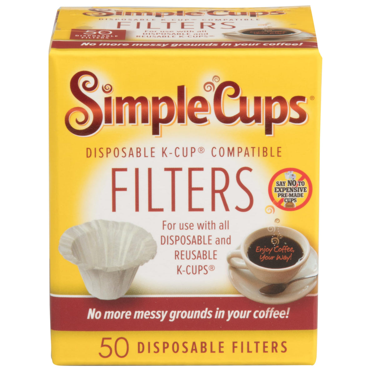Disposable Filters for Use in Keurig® Brewers (50 Count)