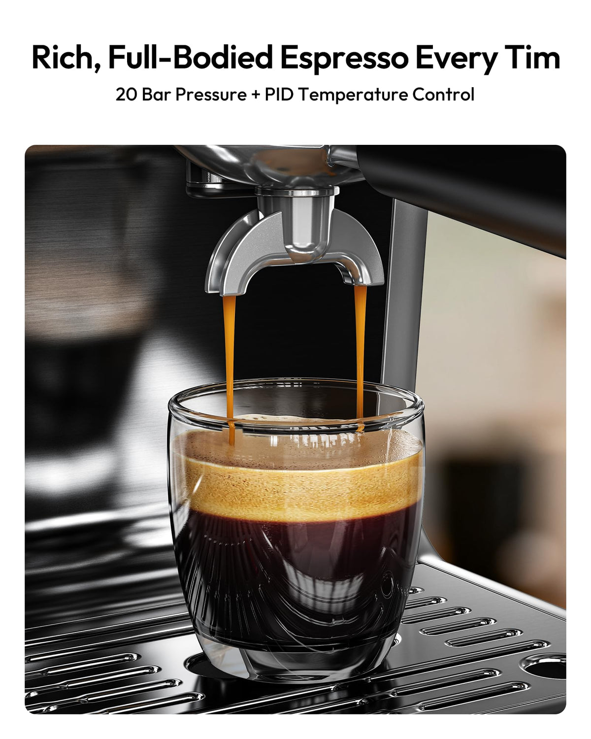 Espresso Machine with Grinder