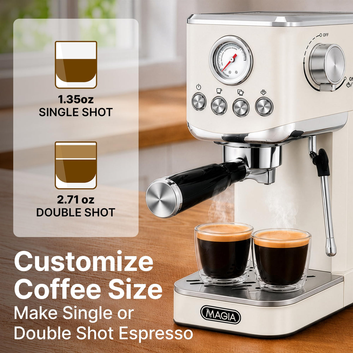 Magia Compact Espresso Machine