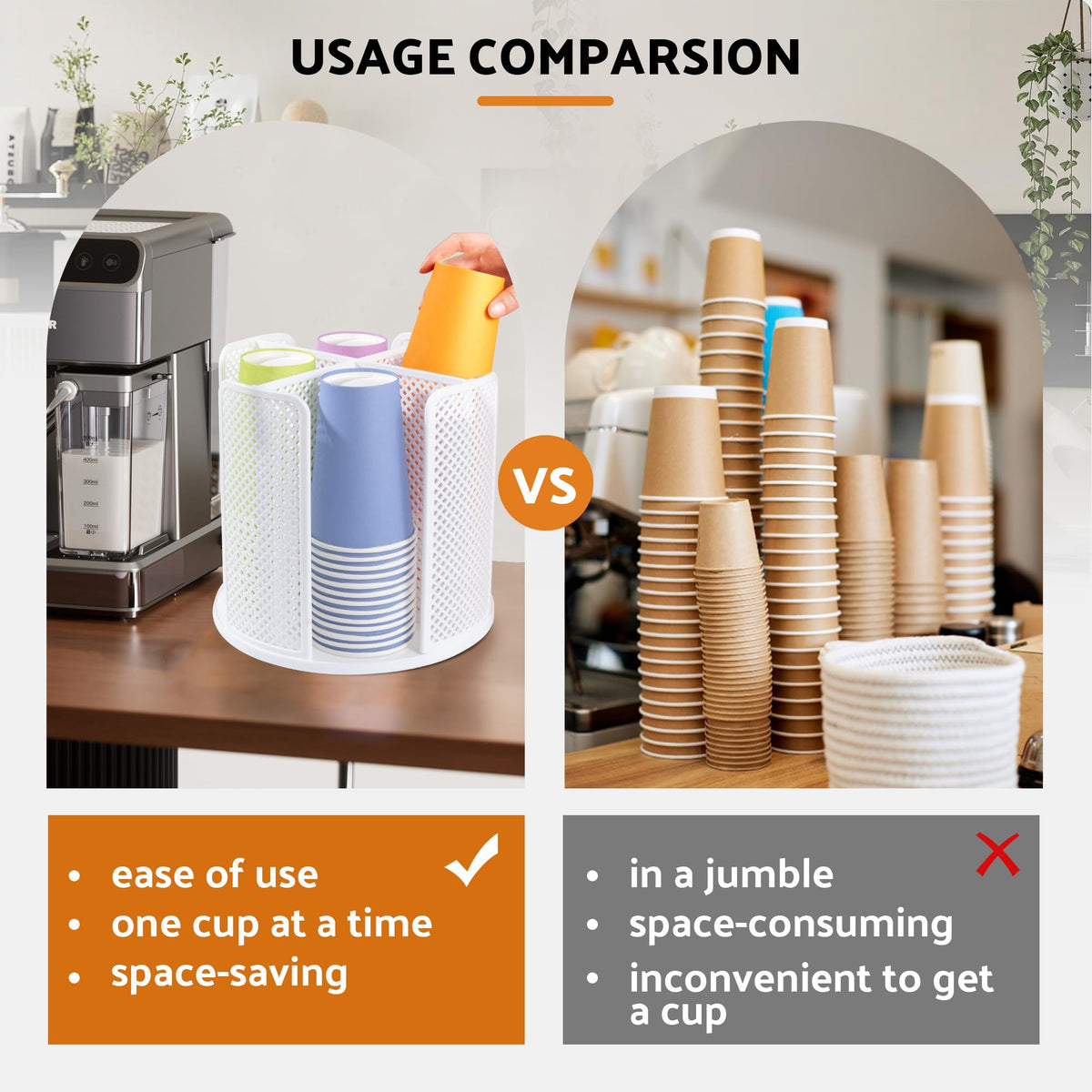 Rotating Paper Cup Dispenser
