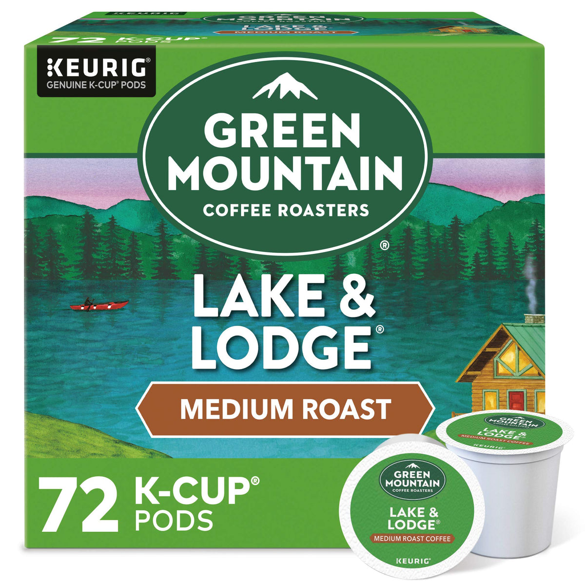 Lake and Lodge Blend Keurig Single (72 Count)