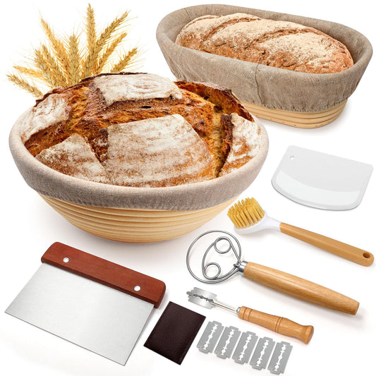 Sourdough Proofing Basket Gift Set (2 Count)