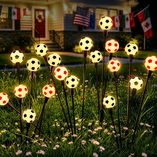 Solar Lights Outdoor Waterproof 8 Pack (6 Count)