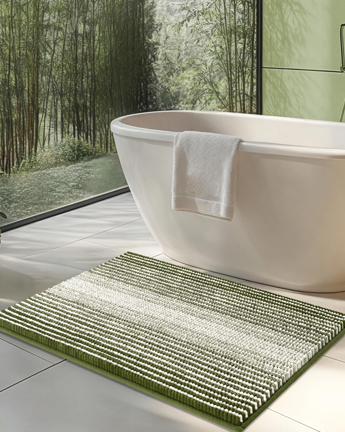 Chenille Bathroom Rugs (4.44 Sq Ft)