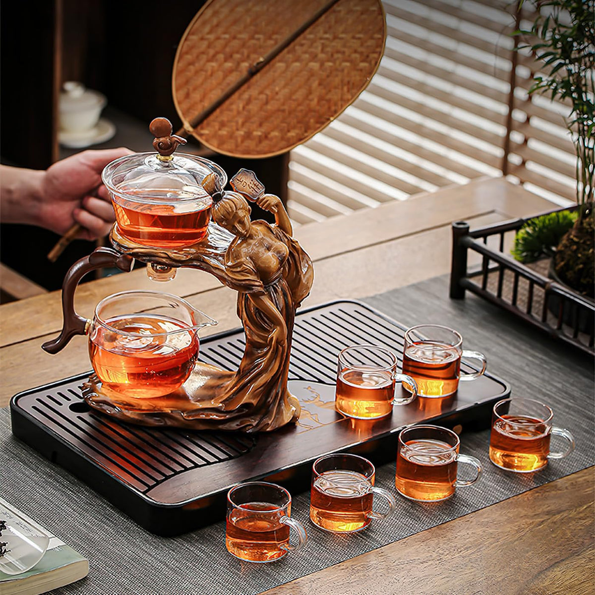 Semi Automatic Tea Set