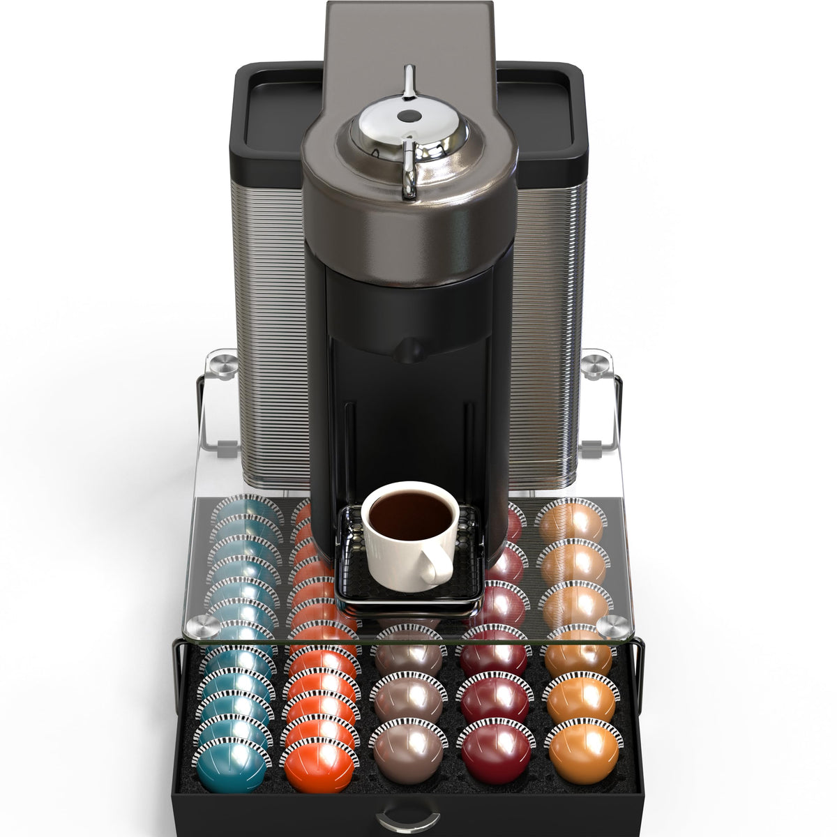 Tempered Glass Vertuo Pod Holder
