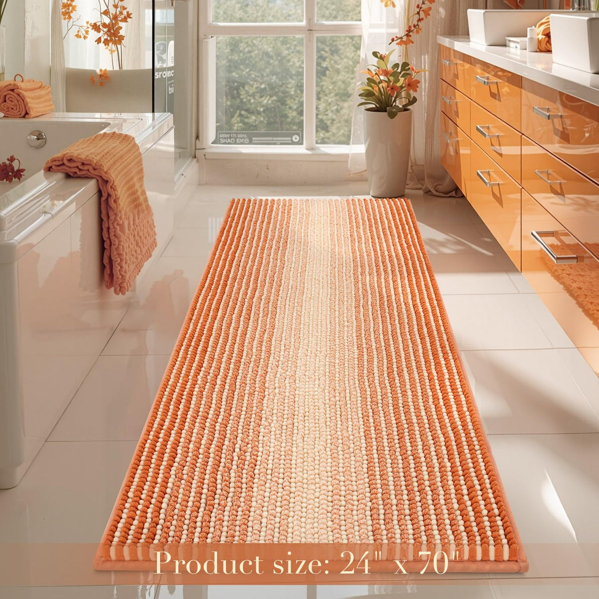 Large Bathroom Rugs Runner