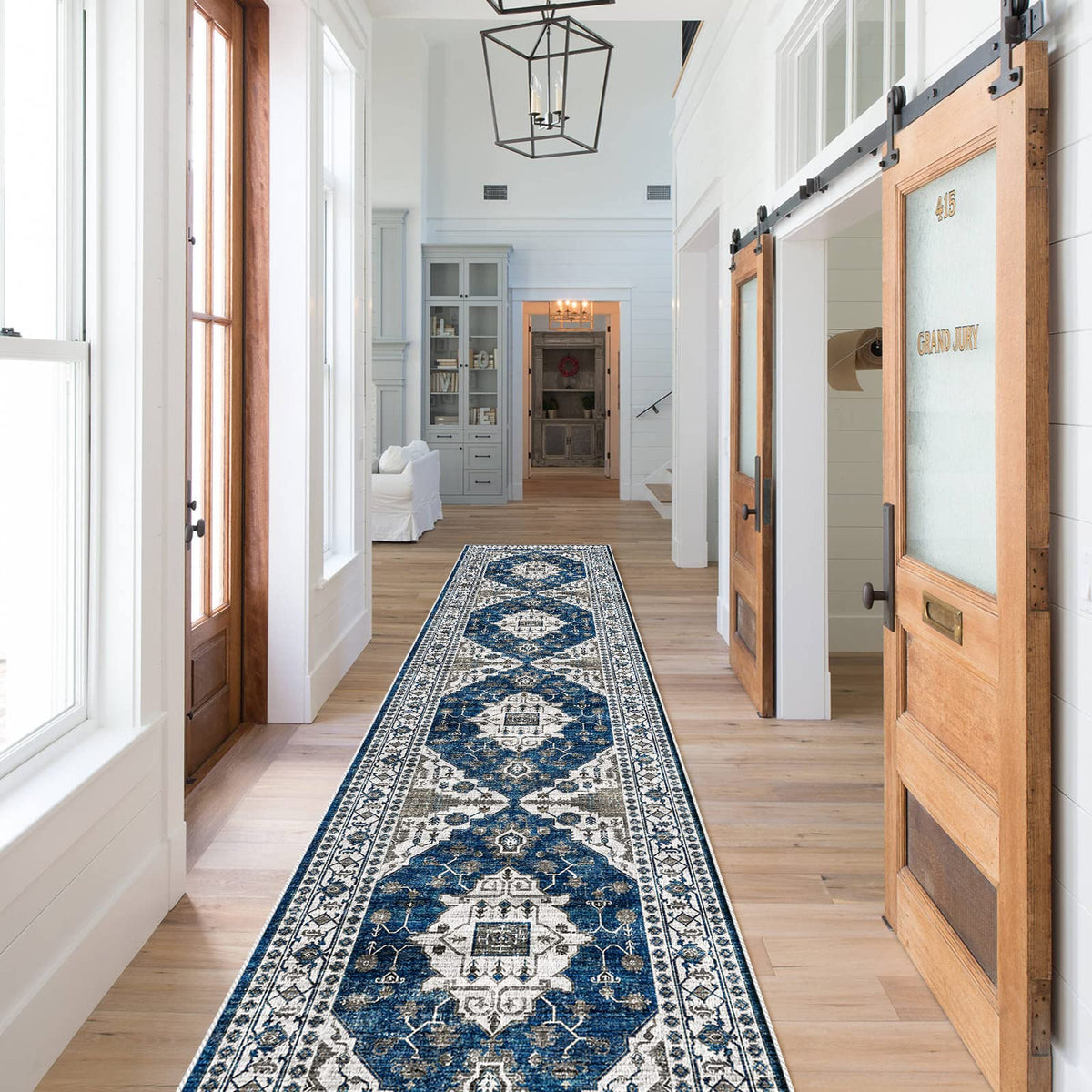 Hallway Washable Runner Rug (20 Sq Ft)