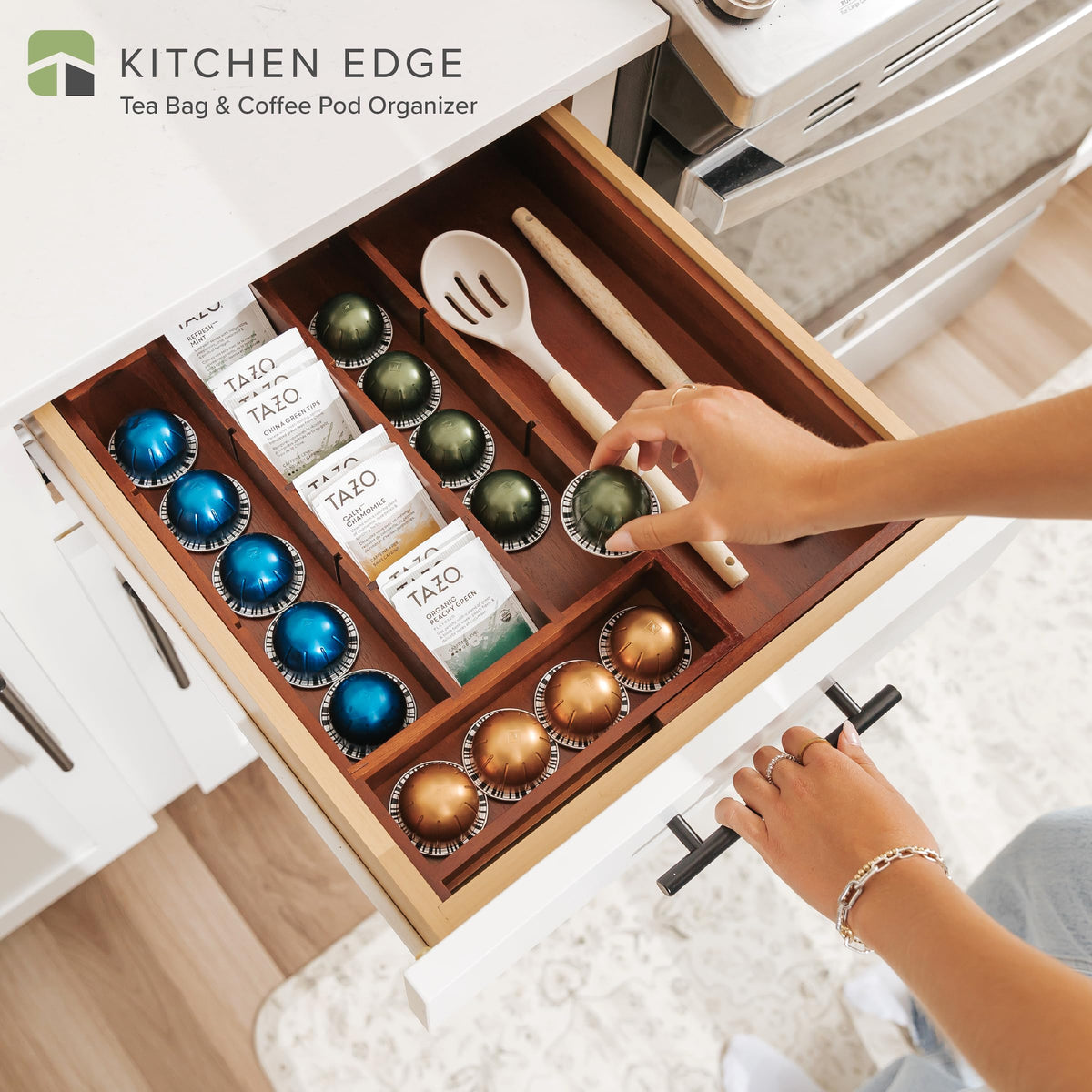 Tea Bag & Coffee Pod Organizer