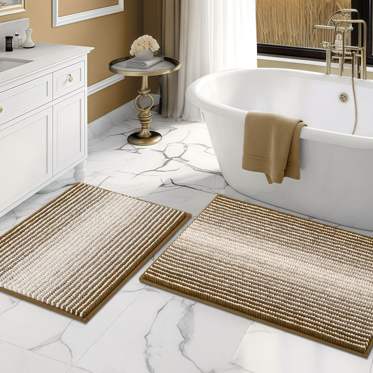 Bathroom Rugs Sets 2 Piece (2 Count)