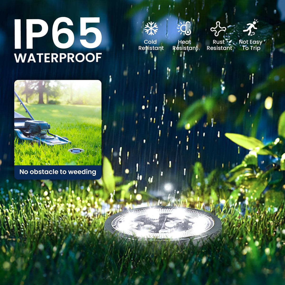 16 Pack Solar Ground Lights Outdoor (16 Count)