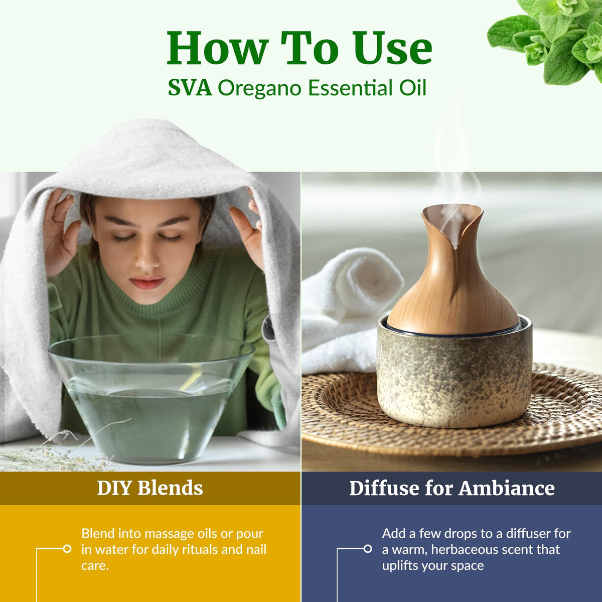 SVA Oregano Essential Oil (16 Fl Oz)