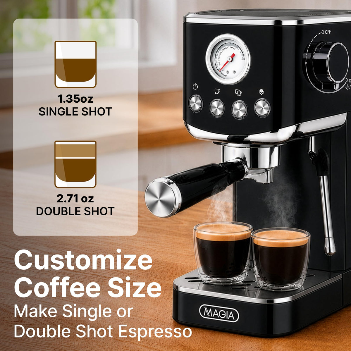 Magia Compact Espresso Machine