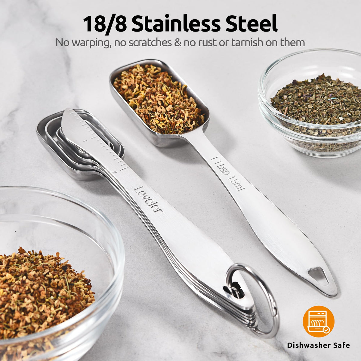 Narrow Square Measuring Spoons