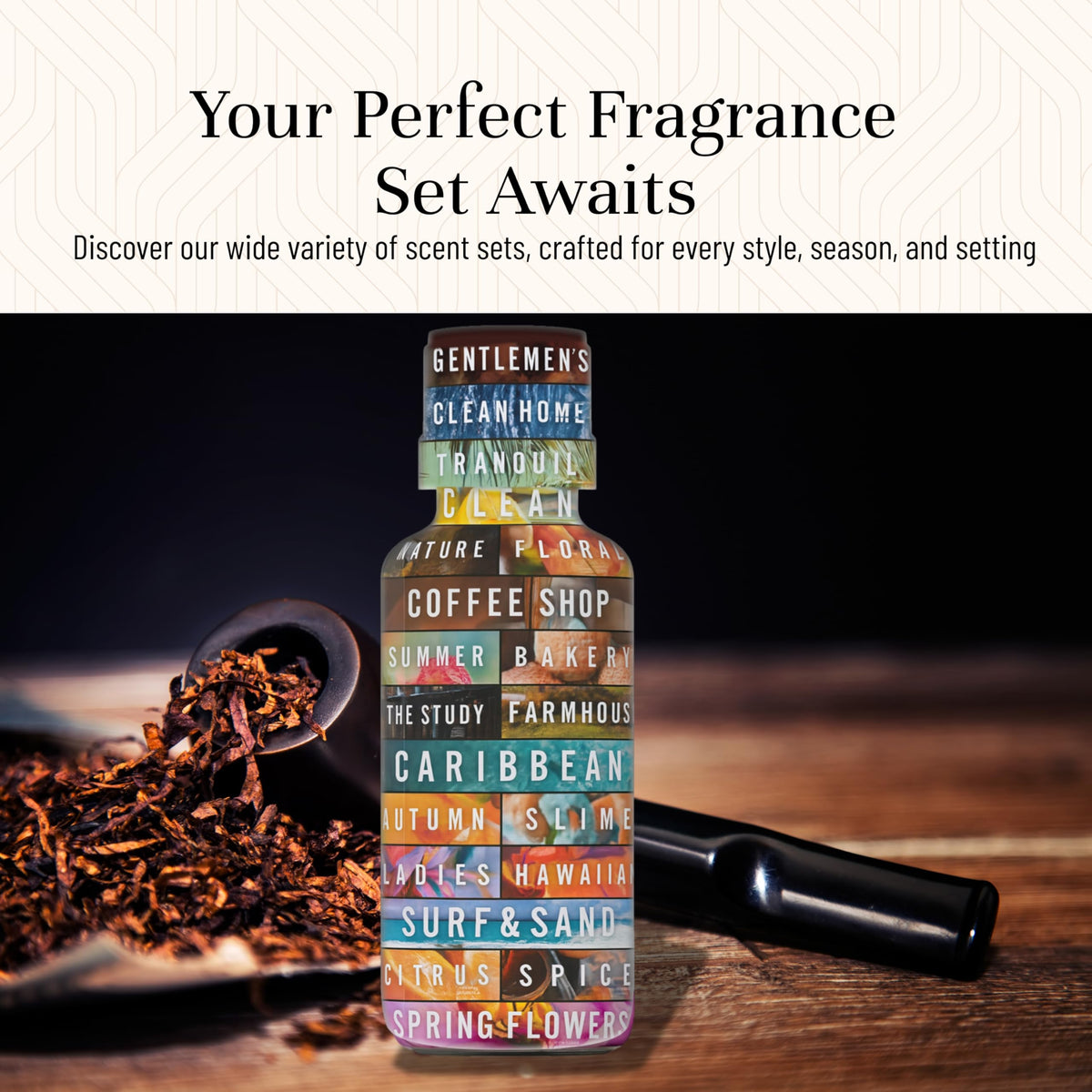 P&J Fragrance Oil Sweet Tobacco 100ml (3.38 Fl Oz)