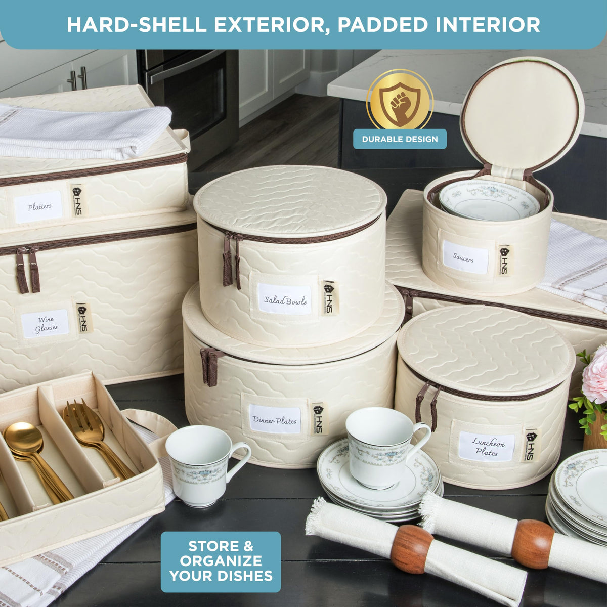 China Storage Hard Shell Containers 8 (8 Count)