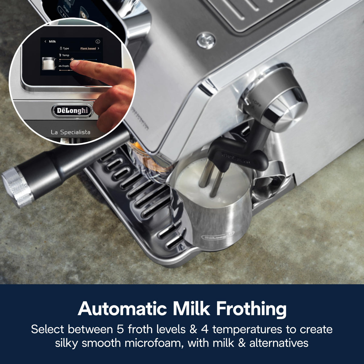 La Specialista Touch Espresso Machine with Coffee Grinder