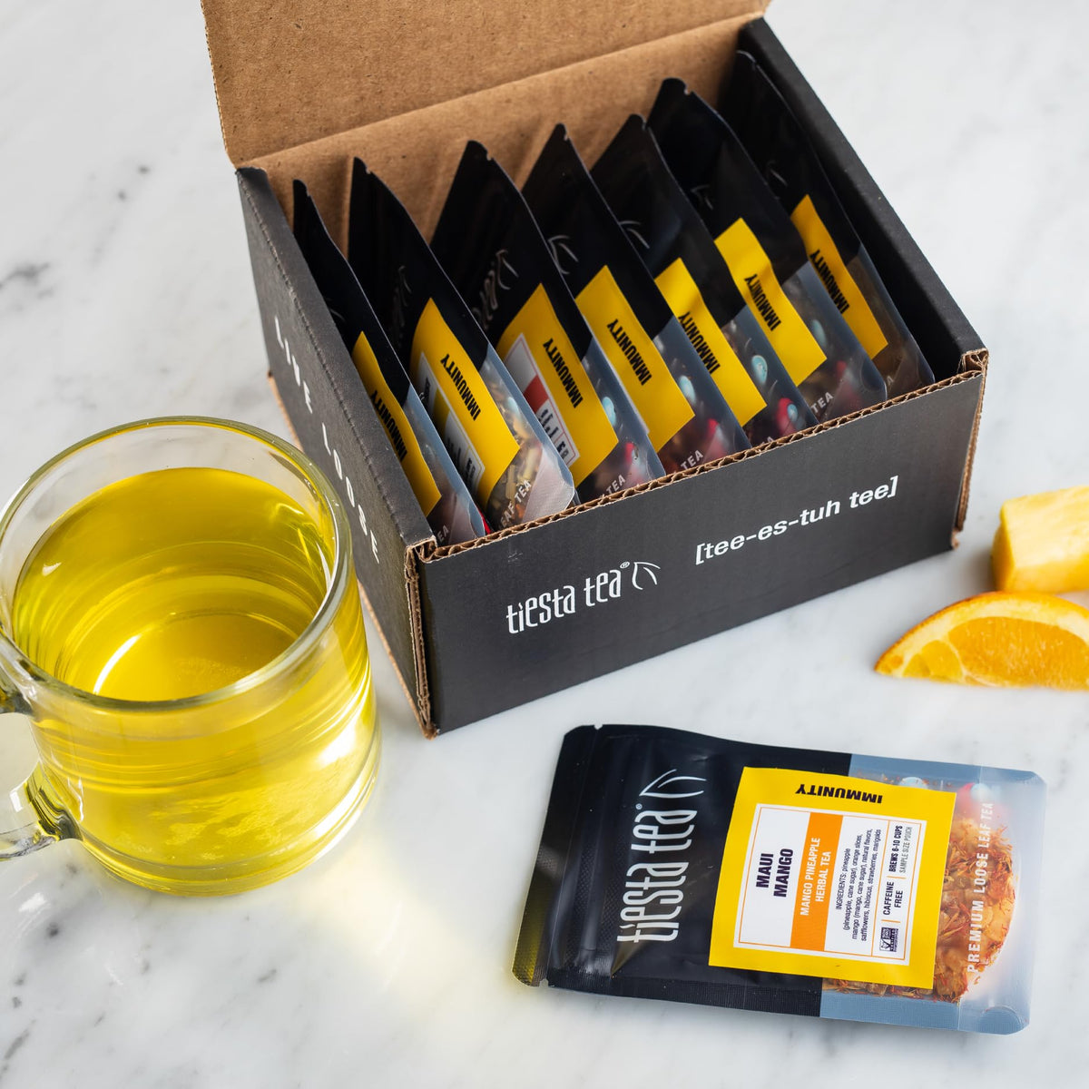 Herbal & Rooibos Tea Sampler Dry Flight Set (8 Count)