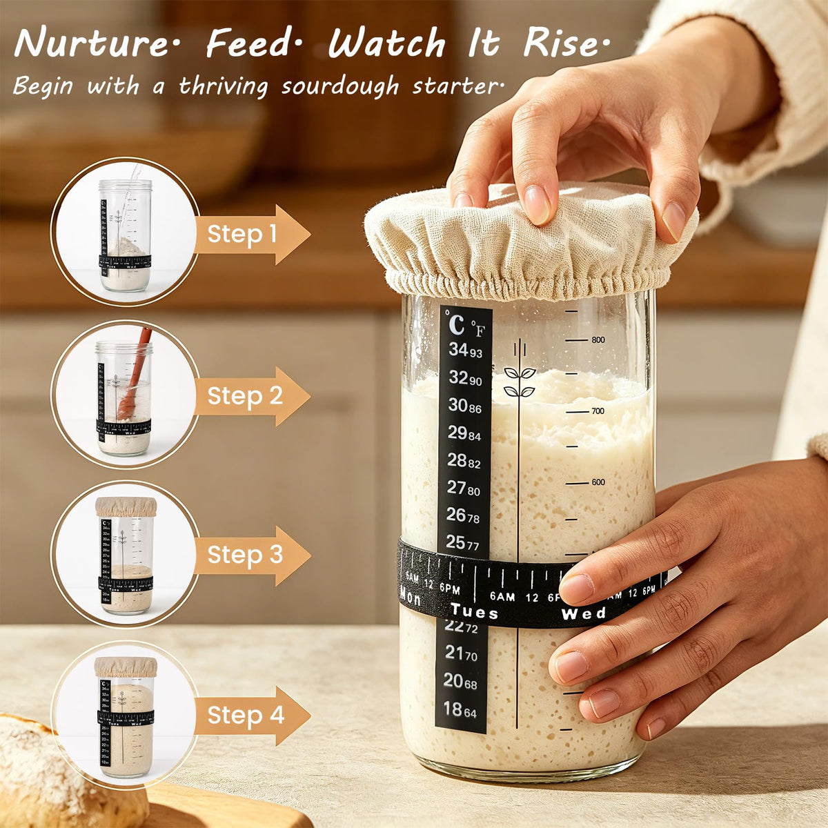 Sourdough Starter Kit (21 Count)