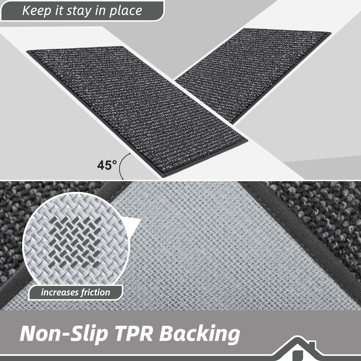 Kitchen Runner Rugs 32"x72" (20.8333 Sq Ft)