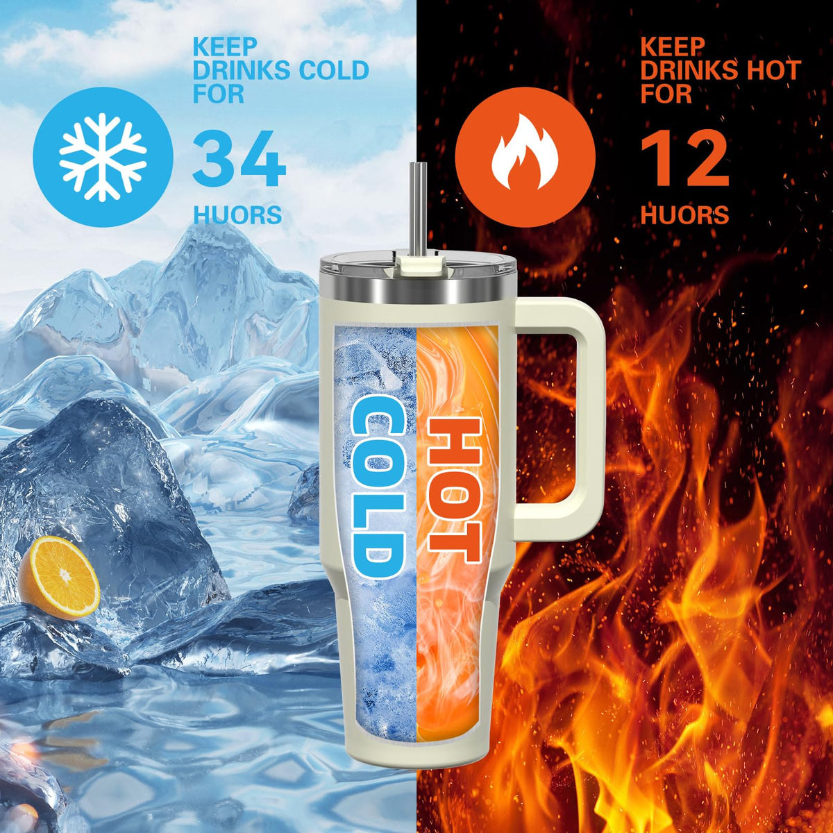 30 oz Tumbler with Handle