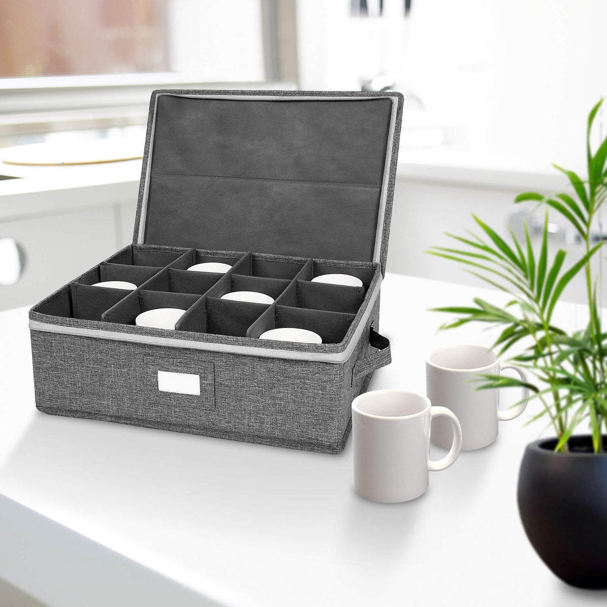 Cup and Mug Storage Box 2 Pack (2 Count)