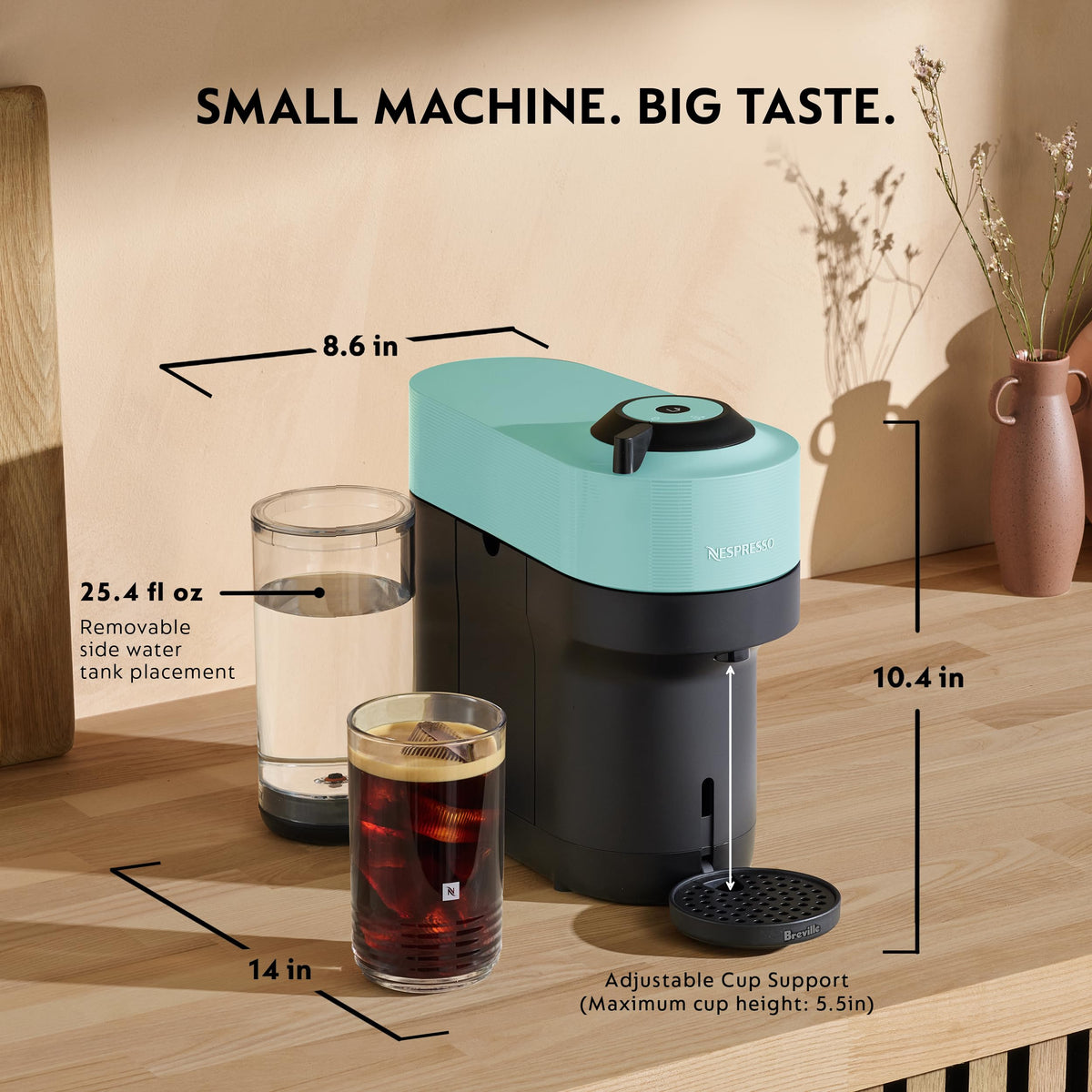 Vertuo Pop+ Coffee Machine with Milk Frother