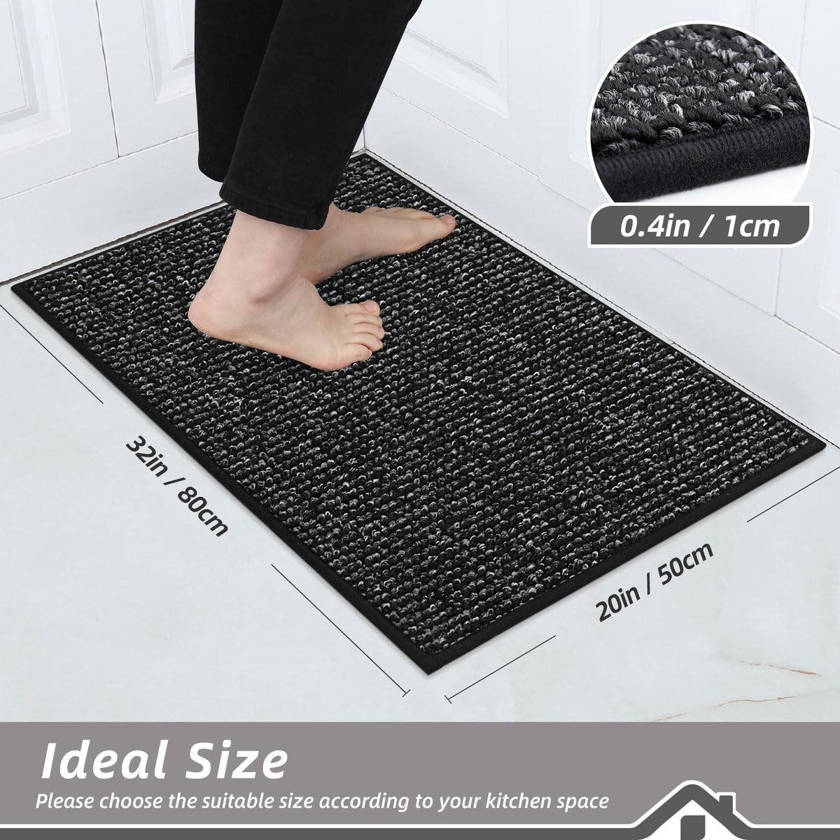 Kitchen Rugs 20"x32"