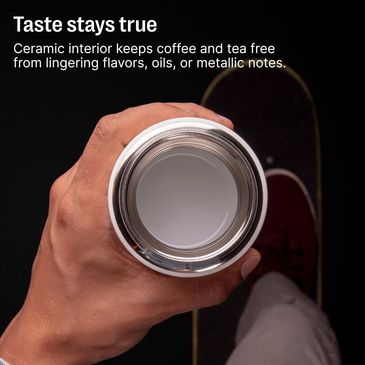 Carter Slide 16 oz Ceramic Lined Travel Coffee Mug