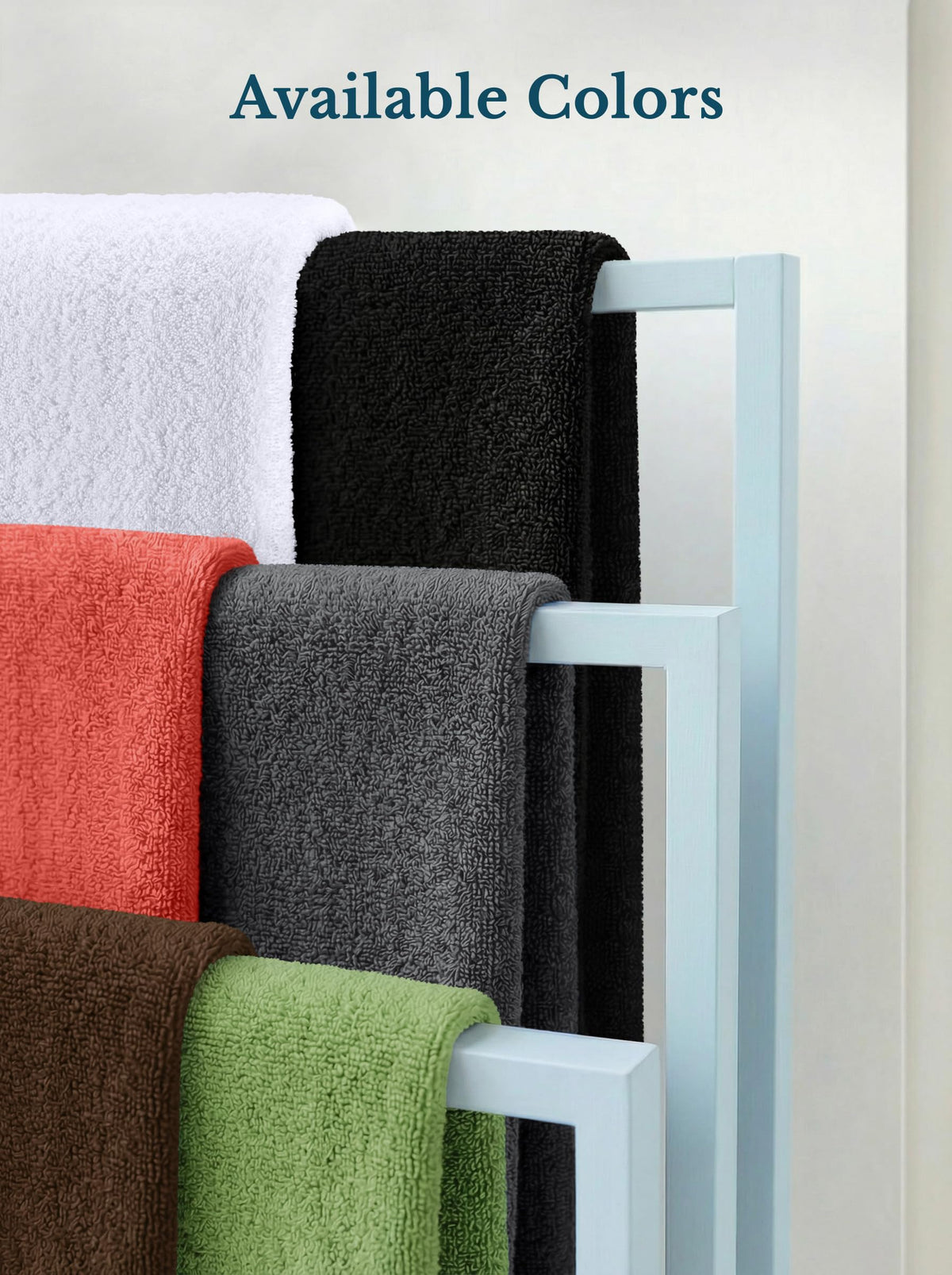 4 Pack Premium Bath Towels (4 Count)