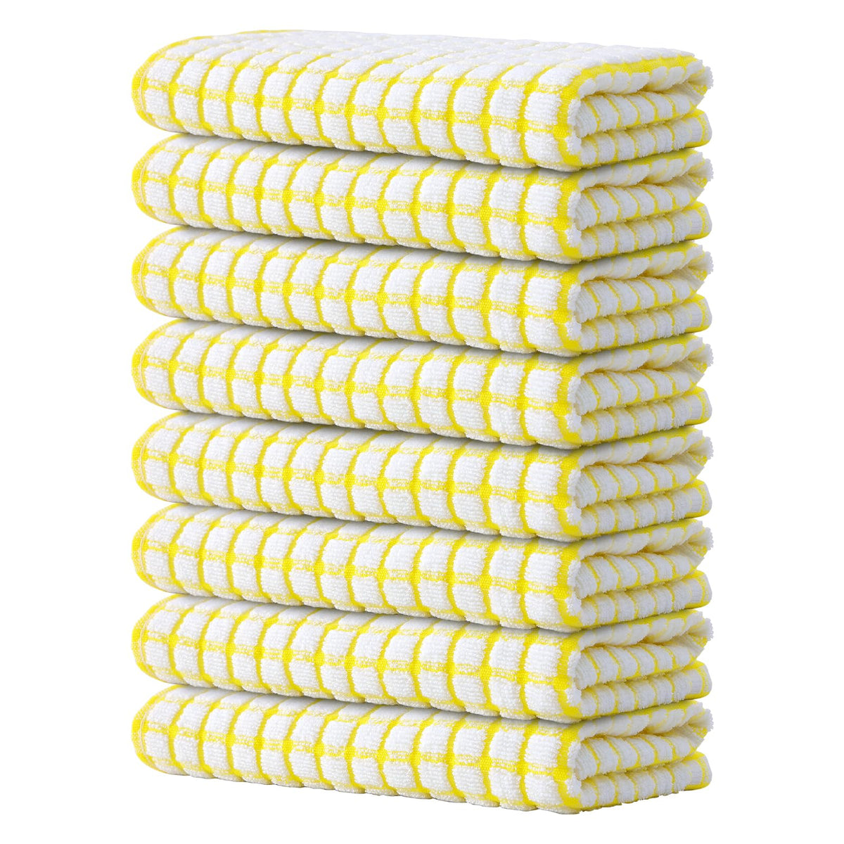 Cotton 8 Pack Terry Kitchen Towels (8 Count)