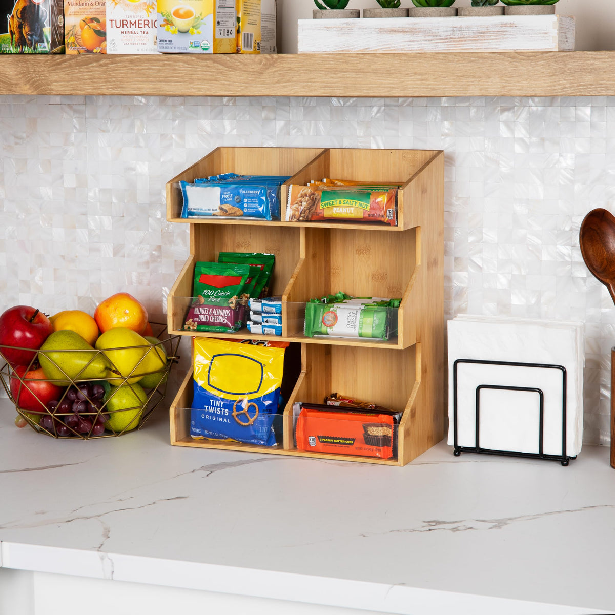 Coffee Pod Condiment Station