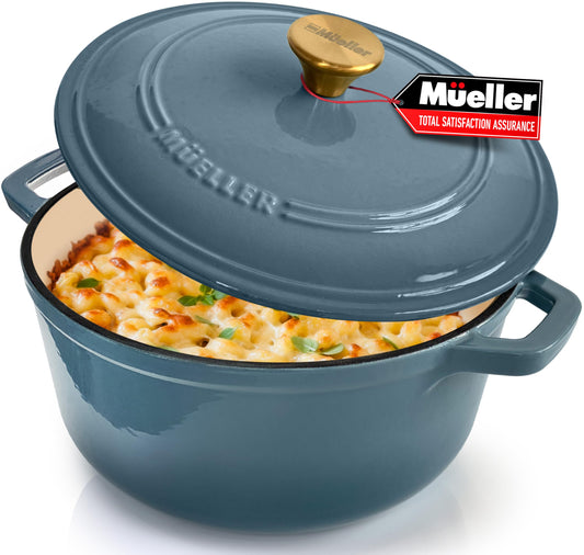 7.5 Quart Enameled Cast Iron Pot Dutch Oven