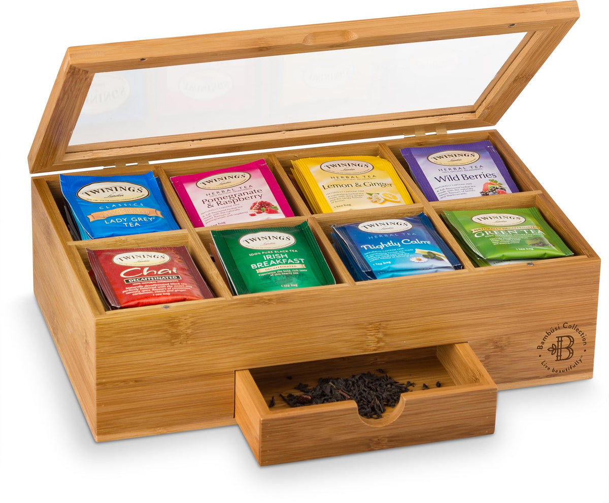 Tea Bag Organizer Box 8 (8 Count)