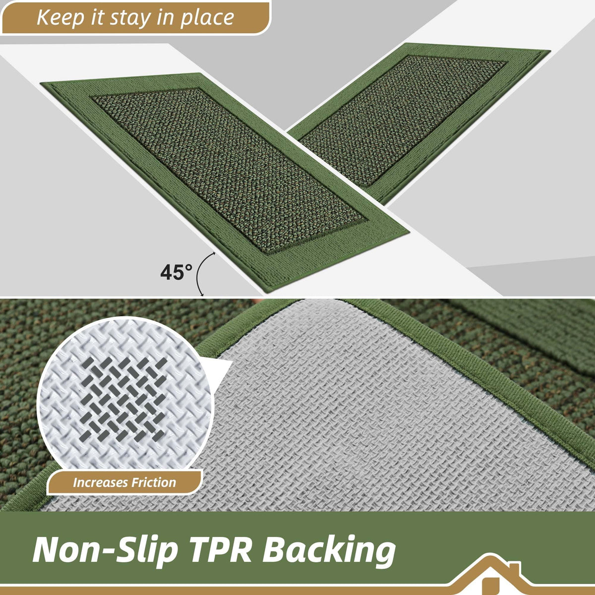 Indoor Door Mat 20" x 32" (4.44 sq ft Count)