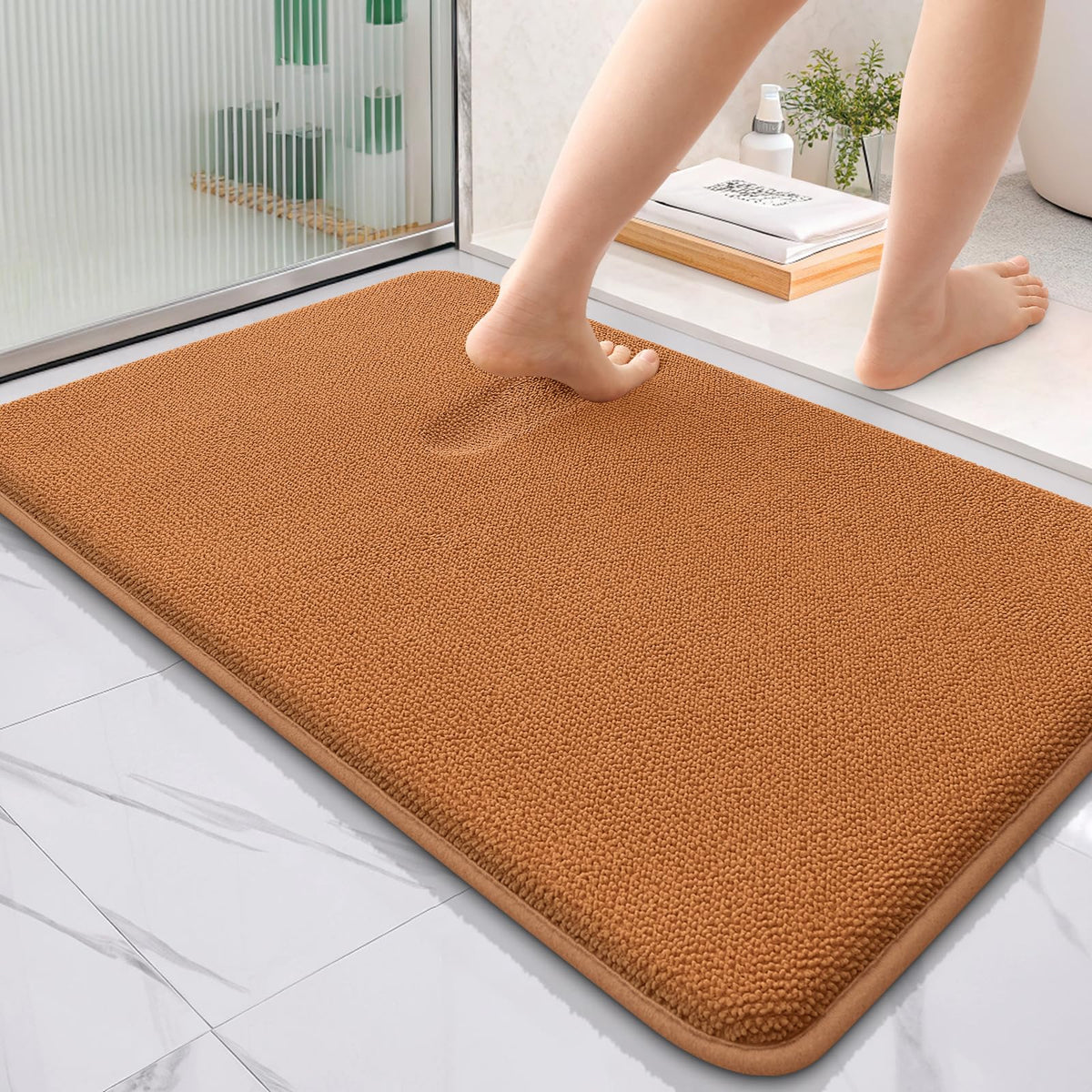 Thick Memory Foam Bathroom Rugs 36x24