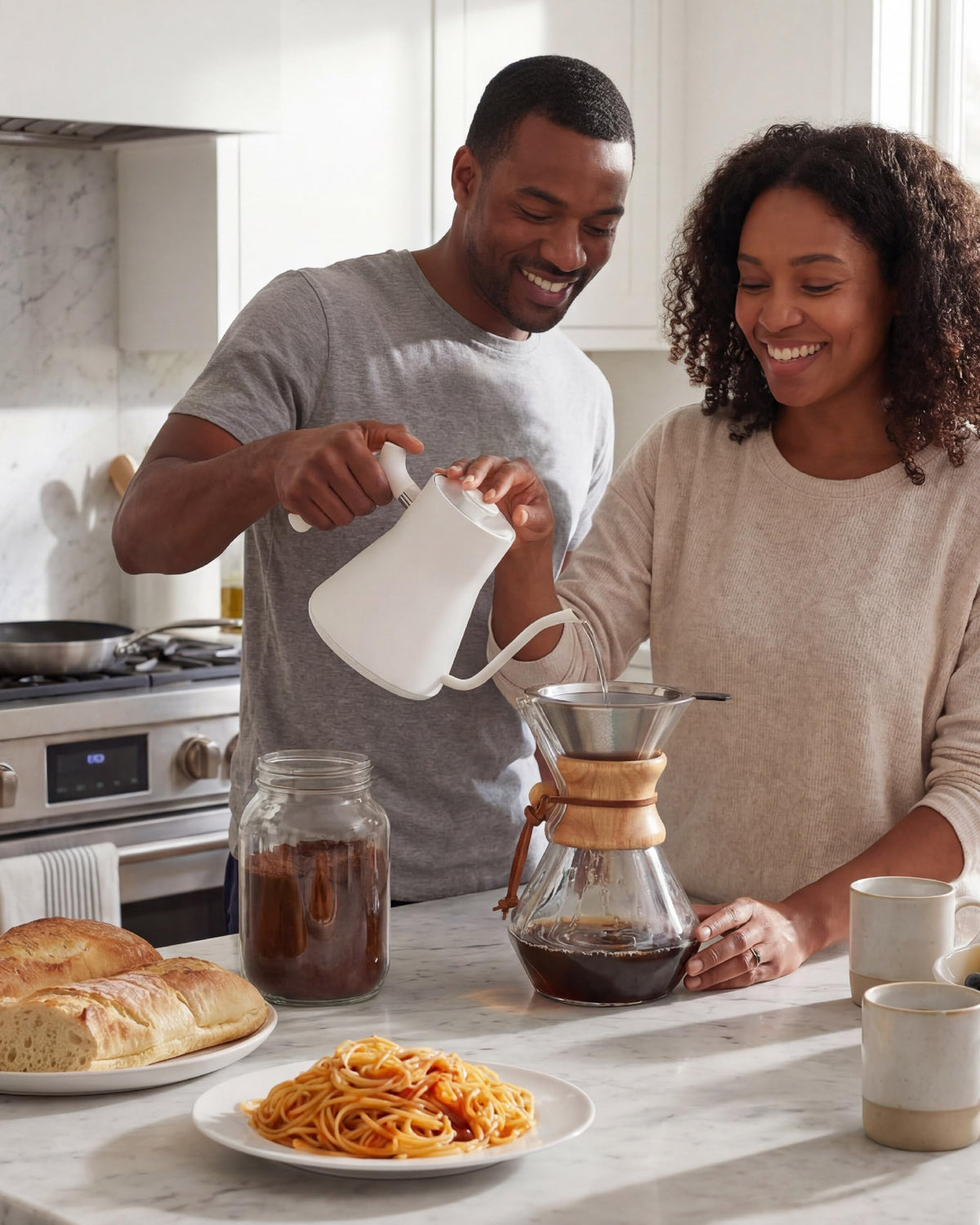 Pour Over Coffee Maker Set