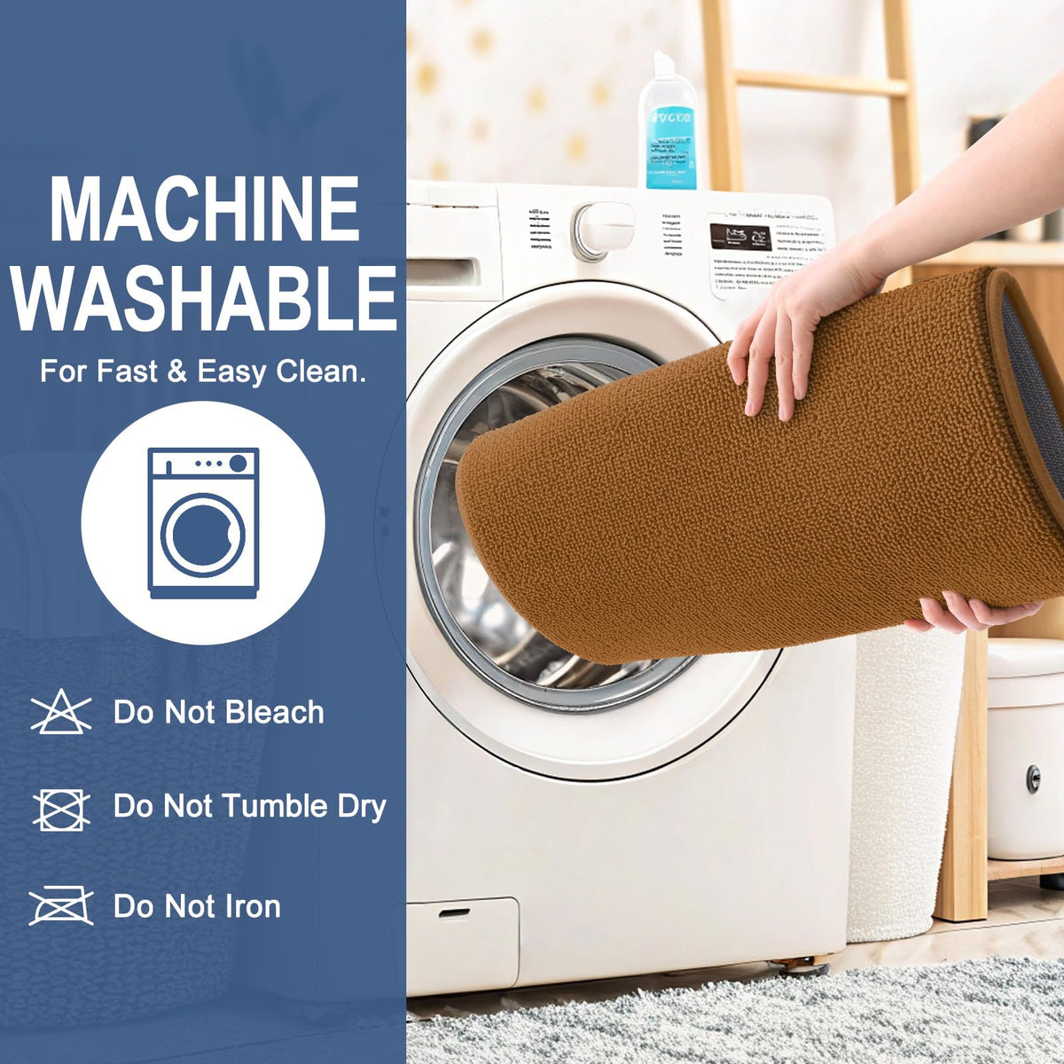 Memory Foam Small Bathroom Rugs 24x16