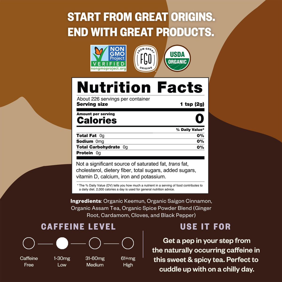 Organic Chai Tea (4 Ounce)