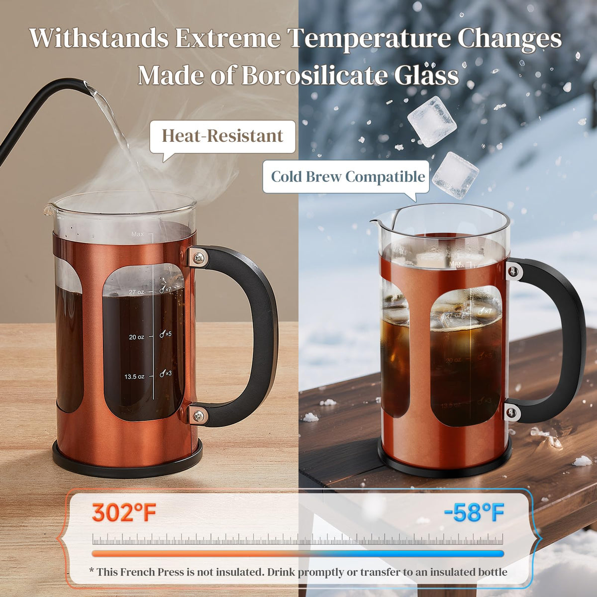 French Press Coffee Maker