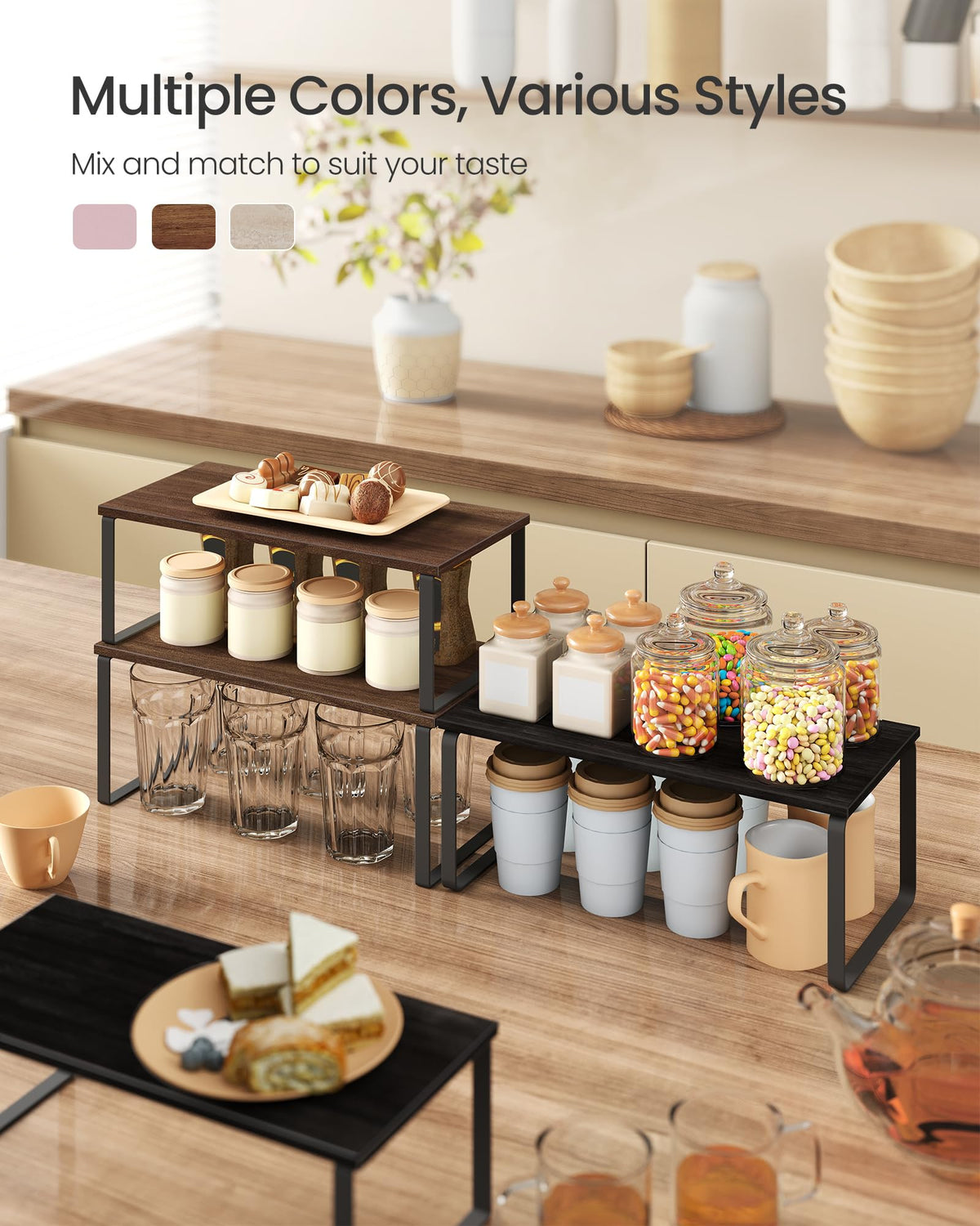 Cabinet Organizer Shelf (2 Count)