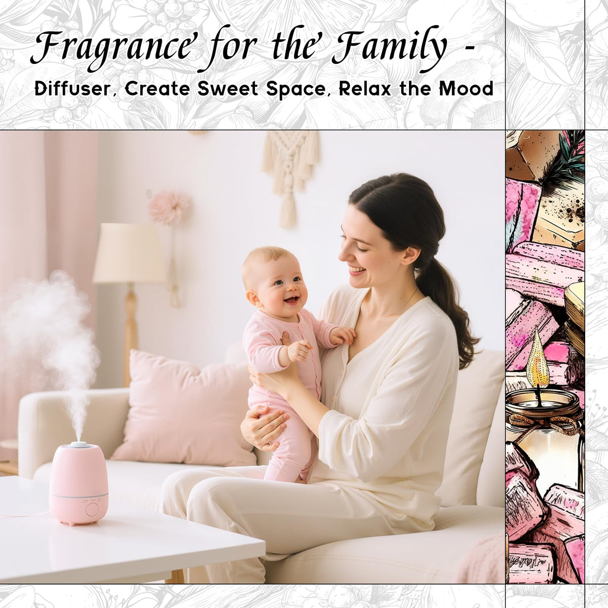 Bubble Gum Fragrance Oil for Soap Making & Home Diffsuer