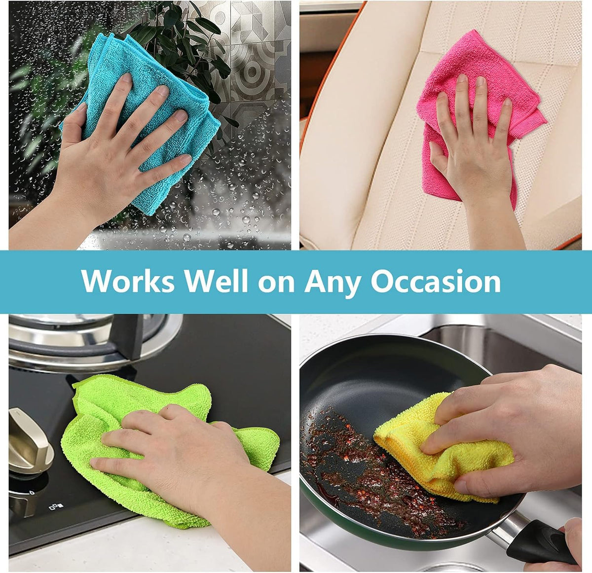 Microfiber Cleaning Cloth (5 Count)