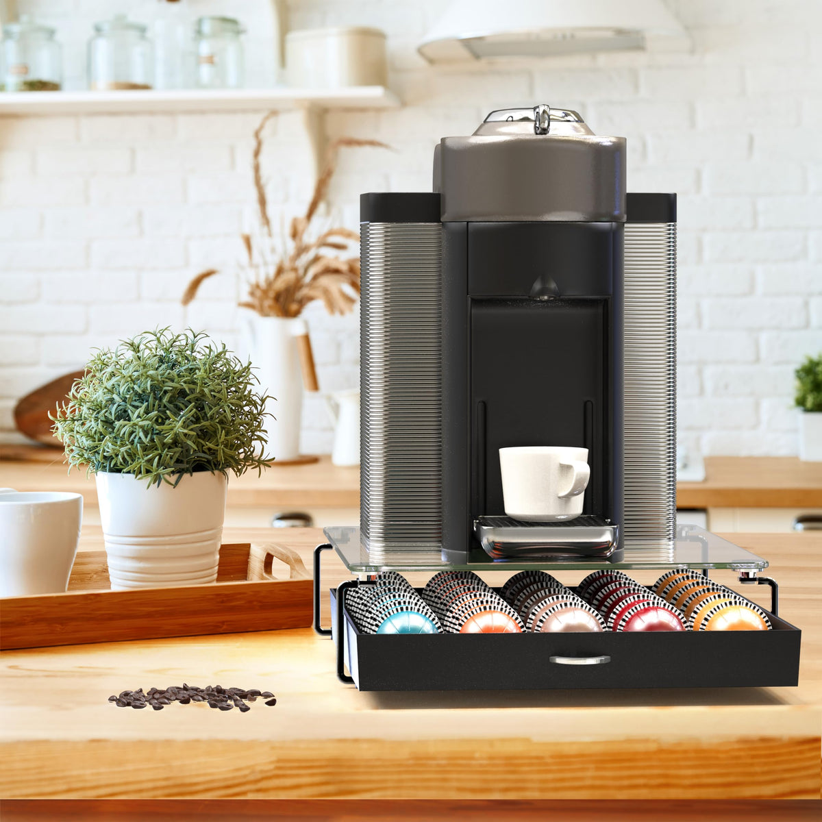 Tempered Glass Vertuo Pod Holder