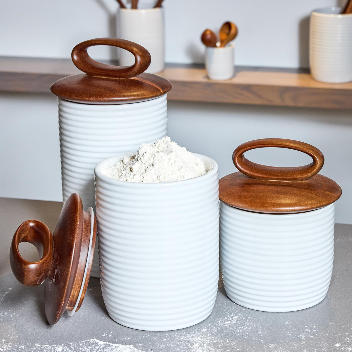 x Tom Papa Breaking Bread Large Canister