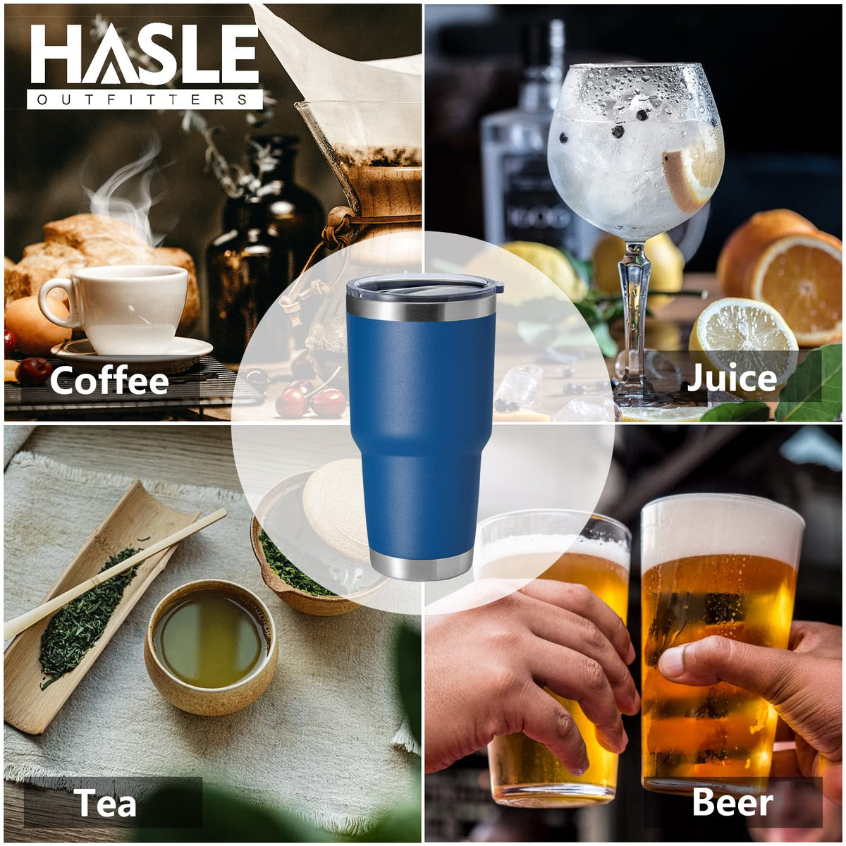 30oz Stainless Steel Tumbler (12 Count)